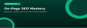 SEO-strategies -2026: On-Page SEO