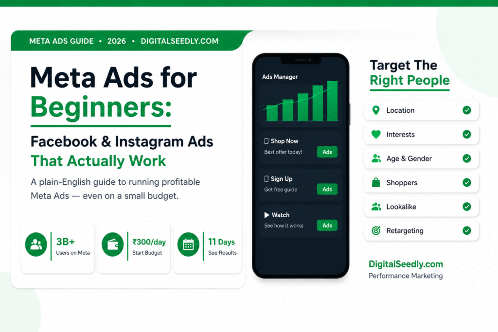 Meta Ads for small business — beginner's guide to Facebook and Instagram ads in 2026
